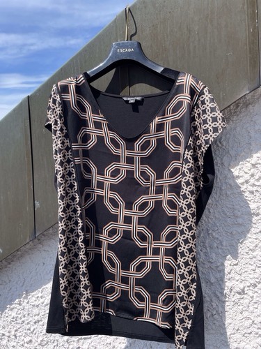 COMMA ♥ Edles T-Shirt mit V-Ausschnitt Damen 1 x getragen ♥ Gr. 42 - Bild 2 von 7