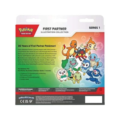 Pokemon TCG 30th Anniversary First Partner Illustration Collection