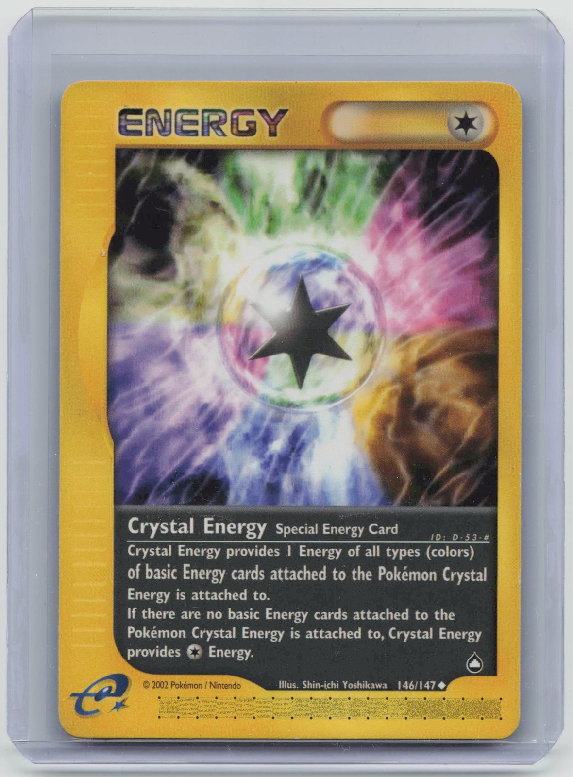 Pokemon Card - Crystal Energy Aquapolis 146/147 Uncommon LP! E Reader
