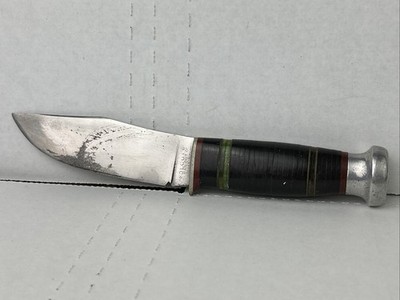 OLCUT Olean NY 1911-1914 Hunter-Skinner knife like Woodcraft stacked handle RARE
