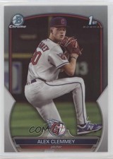 2023 Bowman Draft Chrome Refractor Alex Clemmey #BDC-79 0yk6