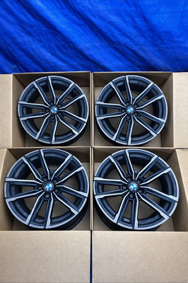 #ad OEM 19” BMW X3 Wheel Set – 19x8 Style 797M Clean No Bends Or Cracks $980.00