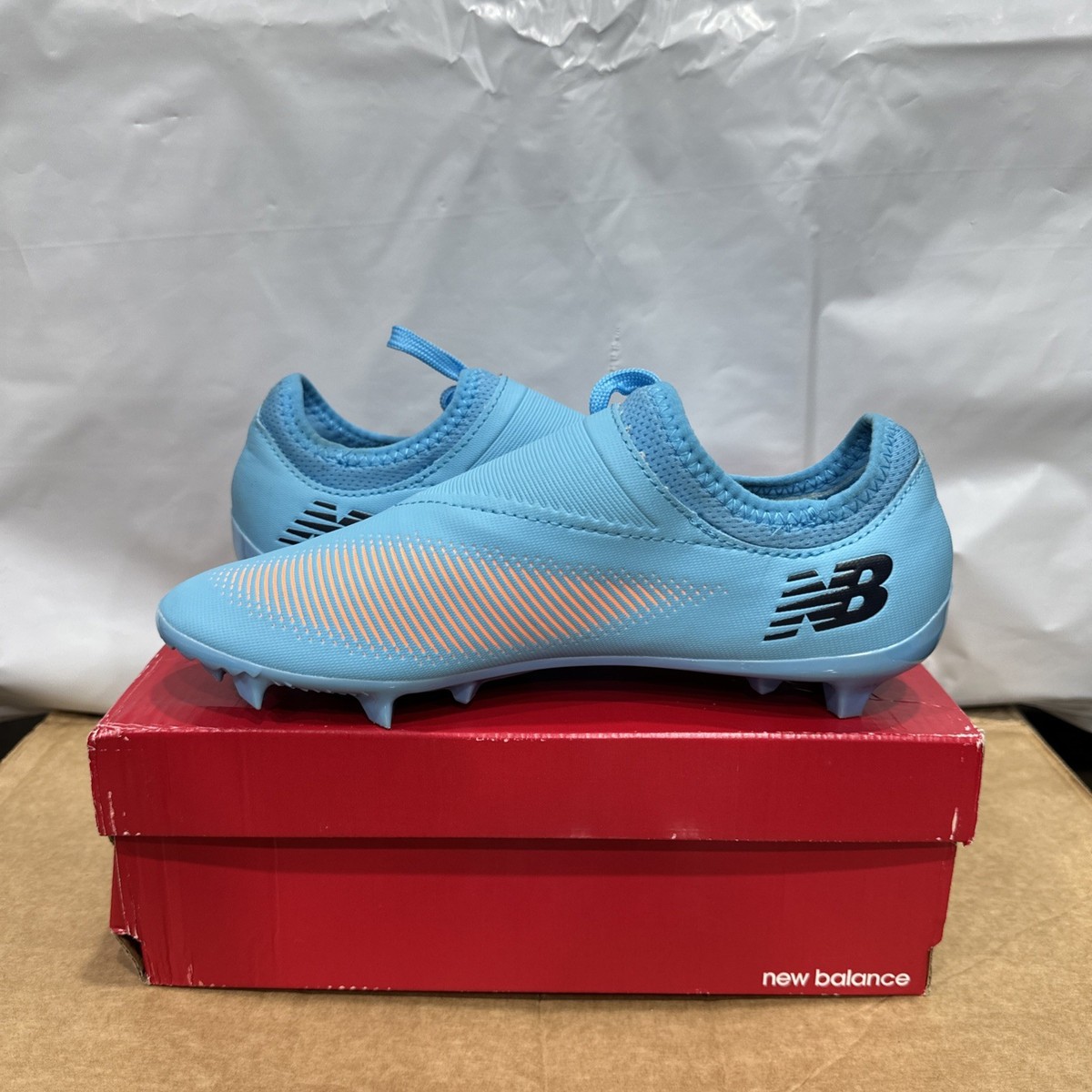 New Balance Furon Dispatch FG V7+ Cleats Big Kids 5Y Blue Football