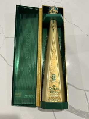 Empty Don Julio 1942 World Cup Limited Edition Gold FIFA Soccer