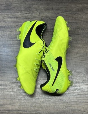 Nike Tiempo Legend 6 Elite FG Volt 819177-707 Men s Size 9.5