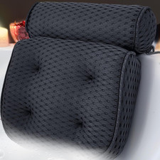 Luxury Bath Pillows for Tub  Bath Pillow Bathtub Pillows for Head and Neck Suppor