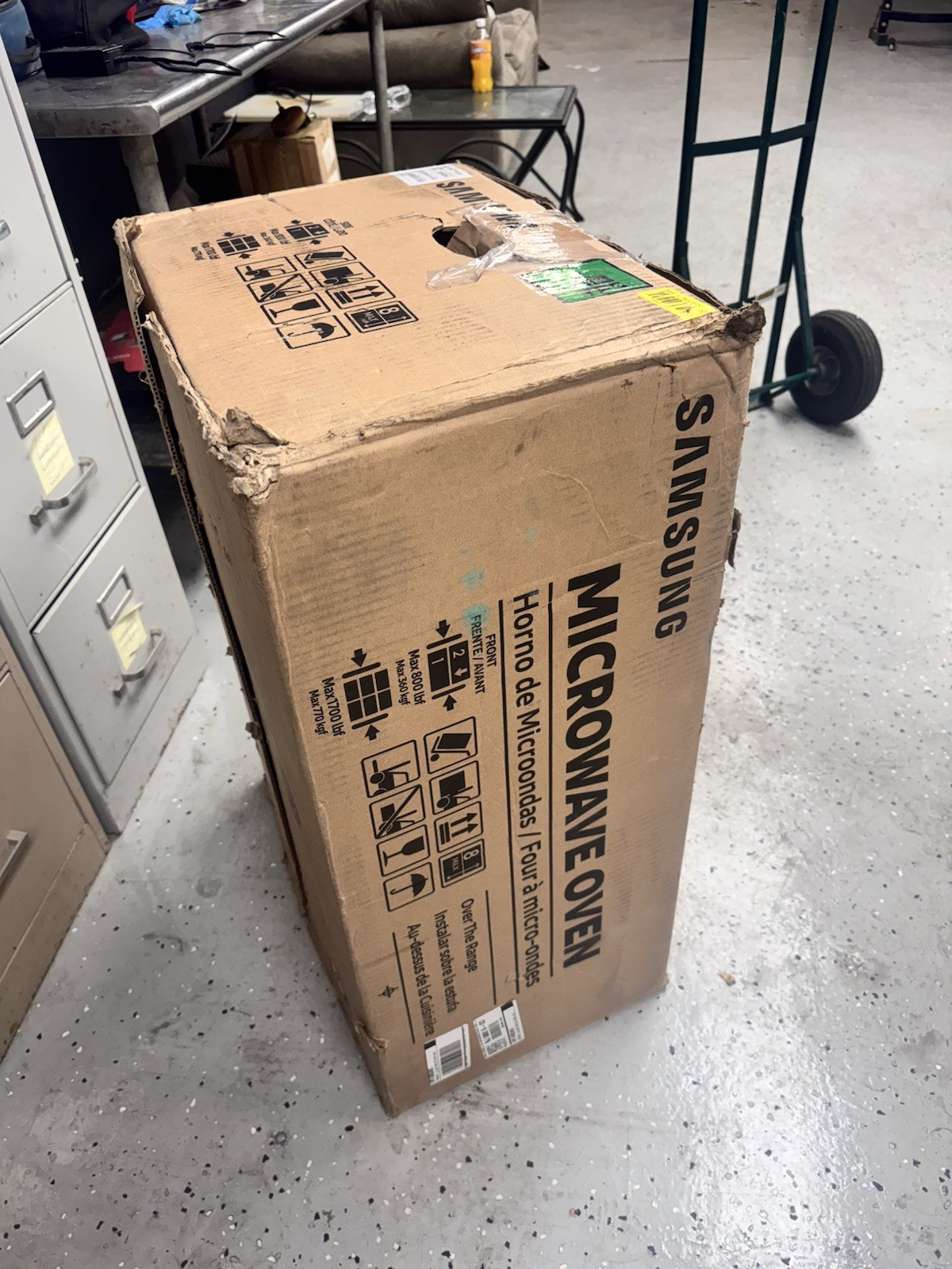 Samsung 1.6 Cu Ft Stainless Steel Countertop Microwave