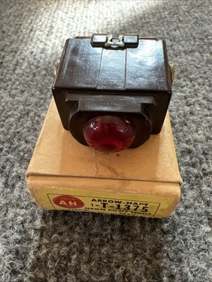 Arrow Hart T-1375 Neon Pilot Light 1/25w 125v New Open Box VTG Electronics