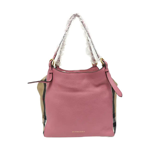 BURBERRY Canterbury Handbags Leather Pink Free Shipping | Duties Paid