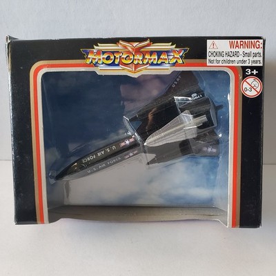 Motormax Super Flite Lockhead SR-71 Blackbird Diecast Plane #63125 - New in Box