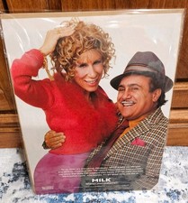 Publicité Matilda Got Milk 1996 Danny Devito Rhea Perlman moustache au lait manches 8x10