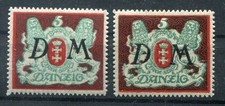 Danzig DIENST 21X+Y tadellos * MH (78811