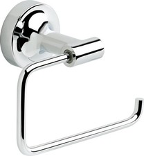 Voisin 1-Pack Toilet Paper Holder Polished Chrome Tissue Roll Holder for
