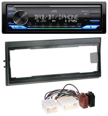 JVC Bluetooth DAB USB MP3 Autoradio für Volvo 940, 960, S40 (bis 2000)