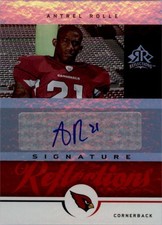 2005 Reflections Signature Reflections Red #SRAN Antrel Rolle Auto - FB