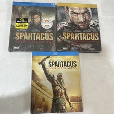 Spartacus Season 1 And 3 Complete And Gods Of The Arena Blu-ray w/slip Lot Of 3