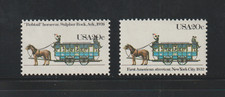 US EFO ERROR Stamps #2059 New York Streetcar: Color Shift, wrong name! MNH