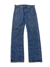 Vintage Levi's 501 XX Button Fly Jeans Mens 30 X 32 Regular Fit Blue Denim