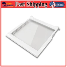 Refrigerator Glass Shelf Replacement Fit W10276341 WPW10276341 AP6018409