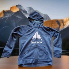 BURTON OAK FZ HOODIE DURABLE GOODS JACKET Large Youth 155/68 Great Looking 