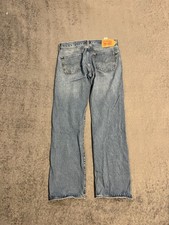 Vintage Y2K Levi s 501 Button Fly Straight Leg Jeans Size 33x31 Light Washed
