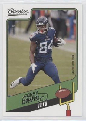 2021 Panini Classics Red Back 70/99 Corey Davis #72 fm0