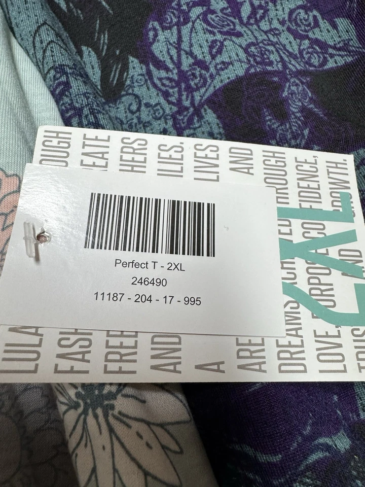 Lote de 3 camisetas Lularoe para mujer talla 2X Iris Irma perfectas nuevas Foto 4 de 4