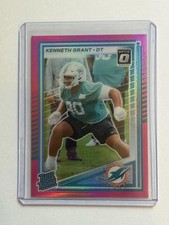 2025 Donruss #370 Kenneth Grant Press Proofs Red