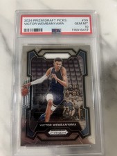 2024 prizm draft picks Victor Wembanyama 99 PSA 10