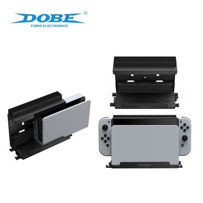 Wall Mount Holder for Nintendo Switch & Switch OLED, Game Card Case & Wall Stand