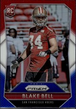 2015 Panini Prizm Red White Blue Prizm #207 Blake Bell San Francisco 49ers