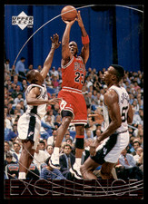 1996-97 Upper Deck Excellence #165 Michael Jordan Chicago Bulls Basketball Card