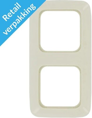 Busch Jaeger Cream 2 Way Cover Frame - 4695110