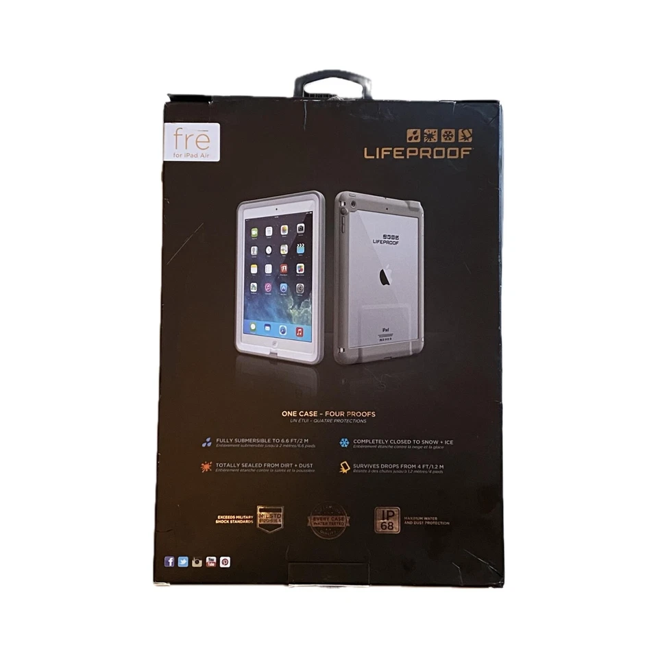 Lifeproof Fre Apple Ipad Air 1 - Protective Impact - 1905-02 - Image 2 of 4