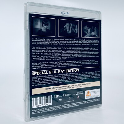 Pandora's Box G.W. Pabst Louise Brooks Region B Blu-ray Eureka