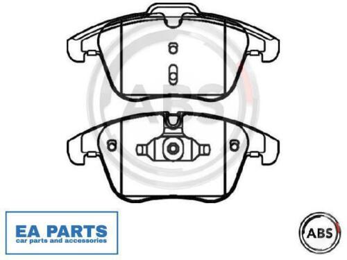 Brake Pad Set, disc brake for FORD LAND ROVER VOLVO A.B.S. 37568 - Picture 1 of 3