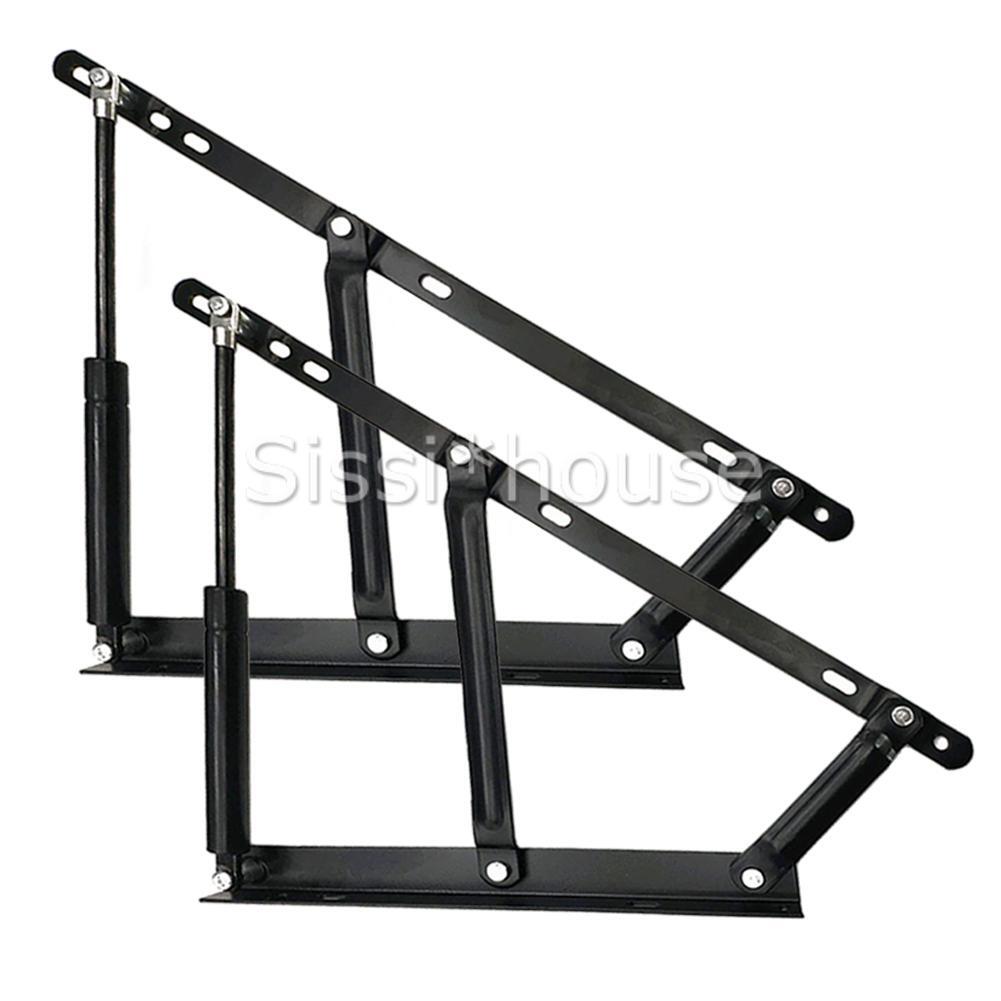 2Pcs 1200N Bed Lift Hydraulic Mechanisms Kits For Sofa Bed Oriented