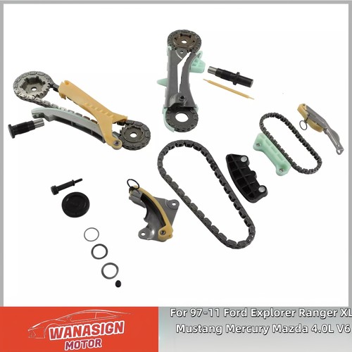 Timing Chain Kit For 97-11 Ford Explorer Ranger XL Mustang Mercury Mazda 4.0L V6