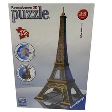 Ravensburger 3D Puzzle Eiffel Tower Paris 216 Pieces New La Tour Eiffel