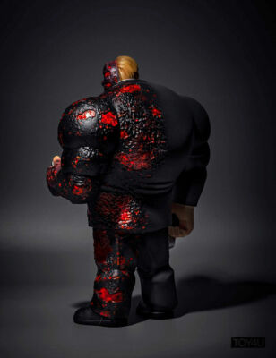 FOOLS PARADISE LOWFOOL WINNER Two-Face Limited Figure 33cm Hot Toy