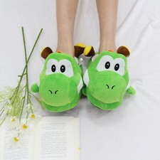 Super Mario Yoshi 3D Plush Shoe Men Women Hom...