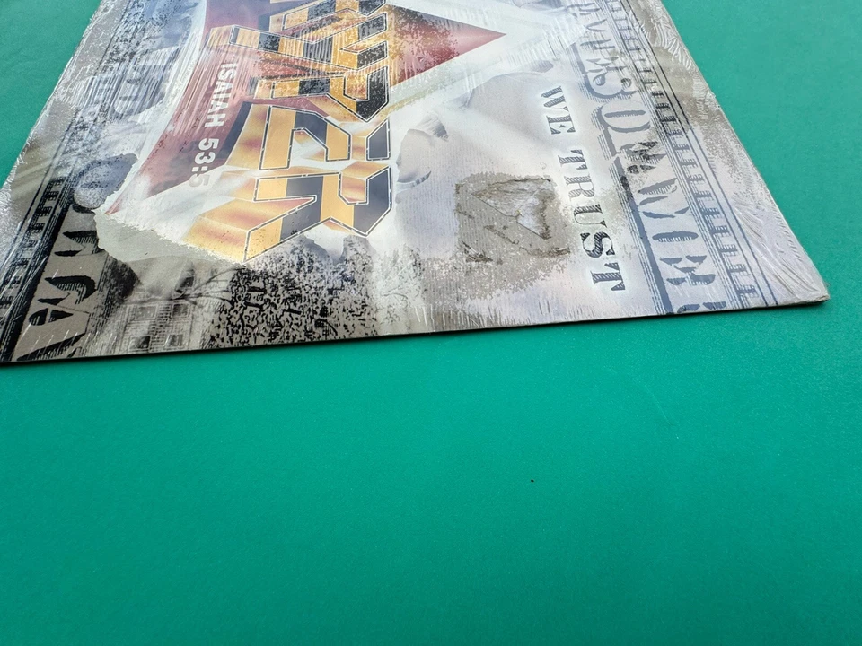 STRYPER In God We Trust 1988 LP GLAM/HAIR METAL CHRISTIAN HARD ROCK RARE, SEALED - Image 3 of 4