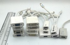Cable Connector Lot of 14 Mini Display Port to HDMI, DVI, VGA Free Shipping