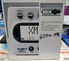 Aquatic AV CD Media Control Center NEW  AQ-CD-3 Hot Tub, Boat, Motorcycle or R/V