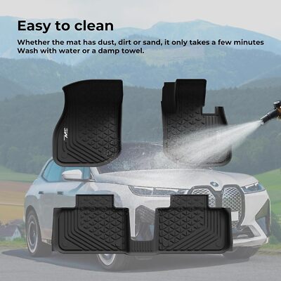 3W BMW X5 2019-2026 Custom Floor Mats / Trunk Mat Thorex All-Weather Protection - View #2