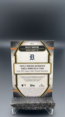 2024 Topps Triple Threads - Autograph Single Jumbo Relics Riley