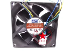 1PC AVC 8025 DS08025R12U 12V 0.70A 4-wire PWM speed regulation CPU cooling fan