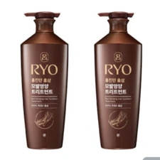 RYO Hongjindan Korean Red Ginseng Treatment 2*820ml Hair Conditioner Nourishing
