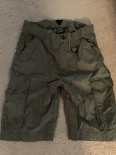 Boy Scouts Shorts Youth L Green Centennial Uniform Cargo Nylon Outdoors BSA