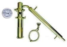 2" x 12" Stainless Tri-Clamp Moonshine Reflux Still Distilling Column fit on Keg